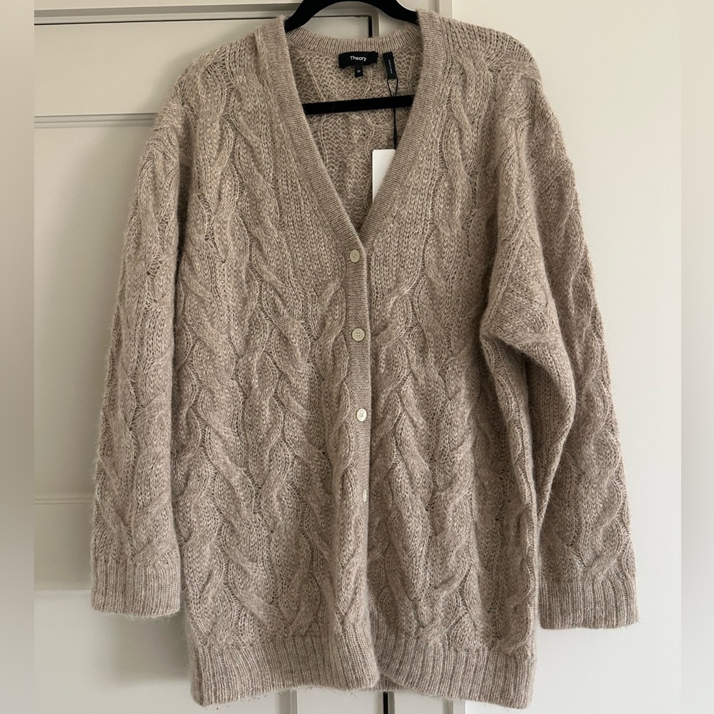 Theory Cable Cardi M